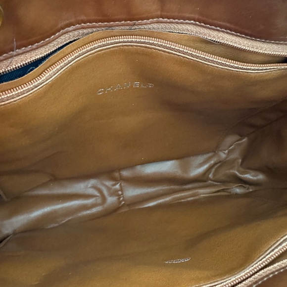 CHANEL Authentic Matelasse Chain Quilted Vintage Shoulder Bag Brown - Picture 15 of 16